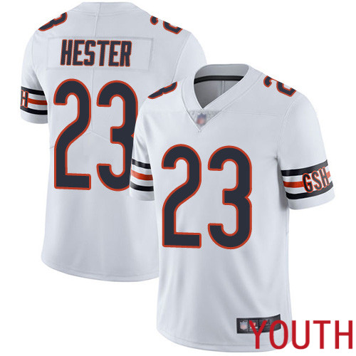 Chicago Bears Limited White Youth Devin Hester Road Jersey NFL Football #23 Vapor Untouchable